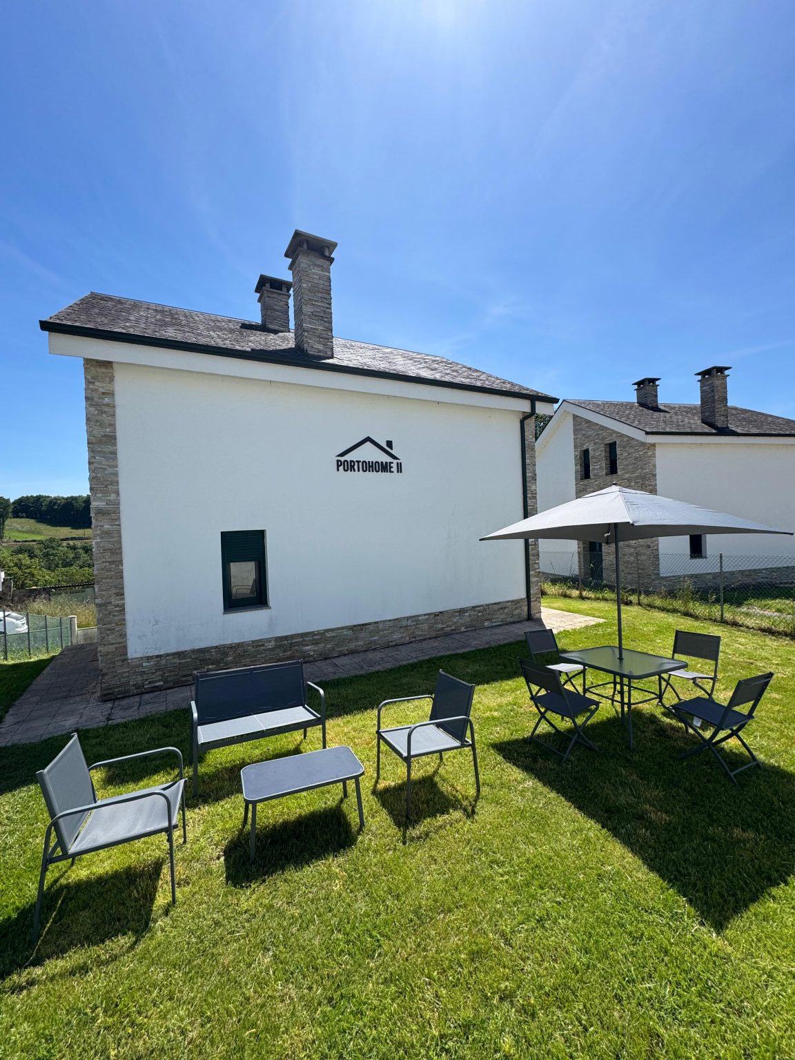 Chalet Portohome Portomarin, vista exterior