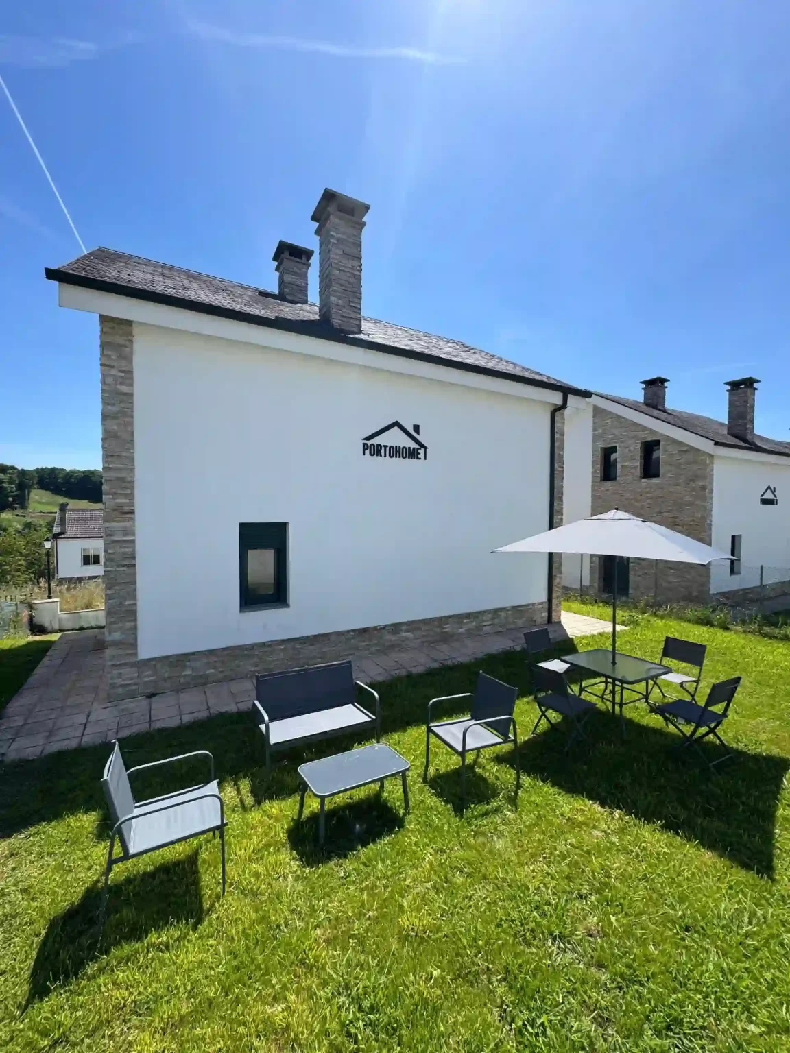 Chalet Portohome Portomarin, vista exterior