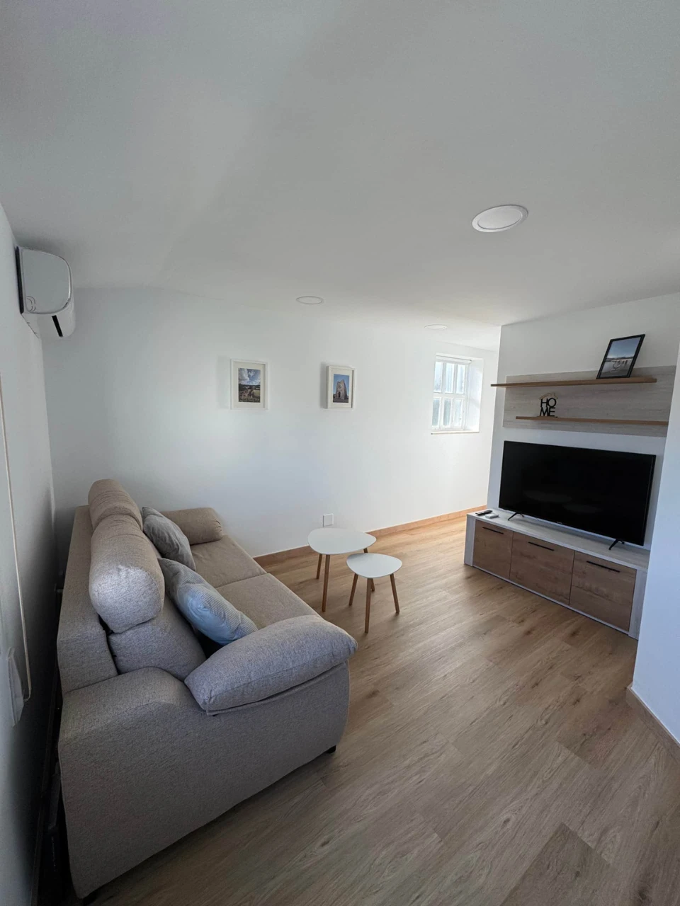 Ático Portohome Portomarin, salón