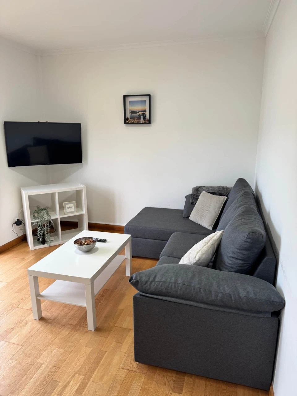 Chalet Portohome Portomarin salón